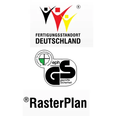 Produktbild von Kappes - RasterPlan Werkzeughalter alufarben, L 50mm, schräges Hakenende