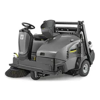 Kärcher Kehrsaugmaschine KM 125/130 R LPG mit Kehrsichel-Seitenbesen Produktbild