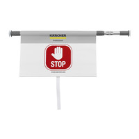 Kärcher Warnschild für Tür "STOP kein Durchgang" mit Saugnäpfen Produktbild