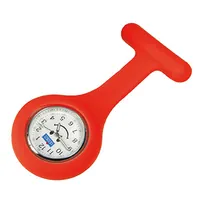 Produktbild von Leiber - Ansteckuhr Kunststoff rot 02/2554/02