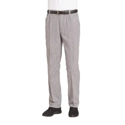 Produktbild von Leiber - Koch-Bäckerhose 60°C waschbar schwarz/weiß 12/5730/25, Größe 48