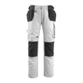 Produktbild von MASCOT® - Hose mit Hängetaschen Bremen Weiß/Dunkelanthrazit 14031-203-0618, Grö