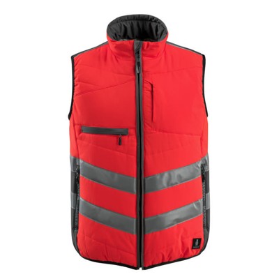 Produktbild von MASCOT® - Grimsby Winterweste SAFE SUPREME, hi-vis Rot/Dunkelanthrazit, Größe 2