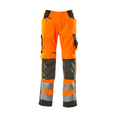 Produktbild von MASCOT® - Kendal Hose mit Knietaschen - SAFE SUPREME - hi-vis Orange/Dunkelanth