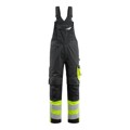 Produktbild von MASCOT® - Sunderland Latzhose mit Knietaschen - SAFE SUPREME - Schwarz/hi-vis G