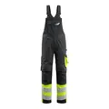 Produktbild von MASCOT® - Sunderland Latzhose mit Knietaschen - SAFE SUPREME - Schwarz/hi-vis G