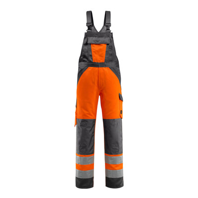 Produktbild von MASCOT® - Gosford Latzhose mit Knietaschen - SAFE LIGHT - hi-vis Orange/Dunkela