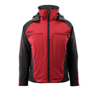Produktbild von MASCOT® - Darmstadt Winterjacke UNIQUE, Rot/Schwarz, Größe 2XL