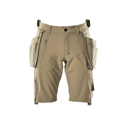 Produktbild von MASCOT® - Shorts mit Hängetaschen ADVANCED, Hellkhaki, Größe C56