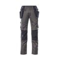 Produktbild von MASCOT® - Kassel Hose mit Hängetaschen UNIQUE, Dunkelanthrazit/Schwarz, Größe 7