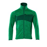 Produktbild von MASCOT® - Strickpullover ACCELERATE mit Reißverschluss Grasgrün/Grün 18105-951-