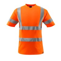 Produktbild von MASCOT® - T-Shirt SAFE CLASSIC, hi-vis Orange, Größe 4XL