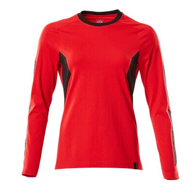 Produktbild von MASCOT® - T-Shirt ACCELERATE, Langarm Verkehrsrot/Schwarz 18391-959-20209, Größ
