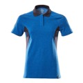 Produktbild von MASCOT® - Polo-Shirt ACCELERATE Azurblau/Schwarzblau 18393-961-91010, Größe L O