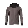 Produktbild von MASCOT® - Kapuzensweatshirt ACCELERATE mit Reißverschluss Dunkelanthrazit/Schwa