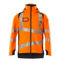 Produktbild von MASCOT® - Hard Shell Jacke ACCELERATE SAFE, hi-vis Orange/Schwarzblau, Größe 5X