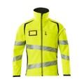 Produktbild von MASCOT® - Soft Shell Jacke ACCELERATE SAFE, hi-vis Gelb/Schwarz, Größe S