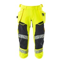 Produktbild von MASCOT® - Dreiviertel-Hose mit Hängetaschen - ACCELERATE SAFE - hi-vis Gelb/Sch