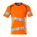 Produktbild von MASCOT® - T-Shirt ACCELERATE SAFE, hi-vis Orange/Dunkelpetroleum, Größe 5XL-ONE