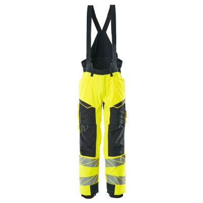 Produktbild von MASCOT® - Winterhose ACCELERATE SAFE, hi-vis Gelb/Schwarzblau, Größe 2XL