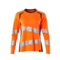 Produktbild von MASCOT® - T-Shirt, Langarm ACCELERATE SAFE, hi-vis Orange/Dunkelanthrazit, Größ