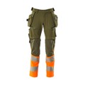 Produktbild von MASCOT® - Hose mit Hängetaschen ACCELERATE SAFE, Moosgrün/hi-vis Orange, Größe
