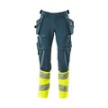 Produktbild von MASCOT® - Hose mit Hängetaschen ACCELERATE SAFE, Dunkelpetroleum/hi-vis Gelb, G