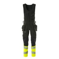 Produktbild von MASCOT® - Kombihose ACCELERATE SAFE, Schwarz/hi-vis Gelb, Größe 76C48