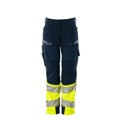 Produktbild von MASCOT® - Hose mit Knietaschen ACCELERATE SAFE, Schwarzblau/hi-vis Gelb, Größe 