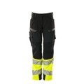 Produktbild von MASCOT® - Hose mit Knietaschen ACCELERATE SAFE, Schwarz/hi-vis Gelb, Größe 82C3