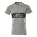 Produktbild von MASCOT® - T-Shirt ACCELERATE Grau-meliert/Hi-vis Rot 19182-965-08222, Größe 4XL