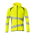 Produktbild von MASCOT® - Kapuzensweatshirt mit Reißverschluss - ACCELERATE SAFE - hi-vis Gelb/