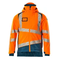 Produktbild von MASCOT® - Winterjacke ACCELERATE SAFE, hi-vis Orange/Dunkelpetroleum, Größe L