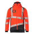 Produktbild von MASCOT® - Winterjacke ACCELERATE SAFE, hi-vis Rot/Schwarzblau, Größe 4XL