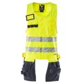 Produktbild von MASCOT® - Werkzeugweste ACCELERATE SAFE, hi-vis Gelb/Schwarzblau, Größe S