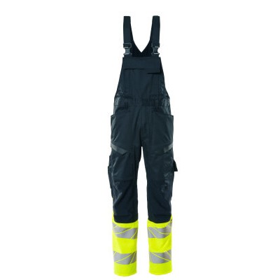 Mascot Accelerate Safe Prowash 19569-236-1418 Salopette Bicolore Avec Poches Genouillères Orange/anthracite Foncé Taille 82C62