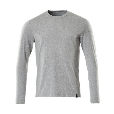 Produktbild von MASCOT® - T-Shirt, Langarm CROSSOVER, Grau-meliert, Größe 2XL-ONE