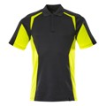 Produktbild von MASCOT® - Polo-Shirt Schwarz/Hi-vis Gelb 22083-771-0917, Größe 4XL