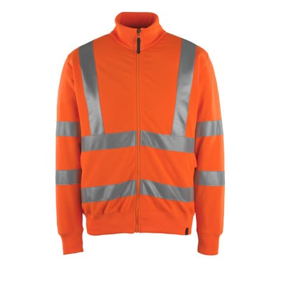 Produktbild von MASCOT® - Maringa Sweatshirt mit Reißverschluss SAFE CLASSIC, hi-vis Orange, Gr