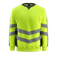 Produktbild von MASCOT® - Wigton Sweatshirt SAFE SUPREME, hi-vis Gelb/Schwarz, Größe L