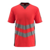 Produktbild von MASCOT® - Sandwell T-Shirt SAFE SUPREME, hi-vis Rot/Dunkelanthrazit, Größe L