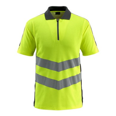 Produktbild von MASCOT® - Polo-Shirt Murton Hi-vis Gelb/Schwarz 50130-933-1709, Größe S