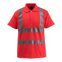 Produktbild von MASCOT® - Polo-Shirt Bowen Hi-vis Rot 50593-976-222, Größe S