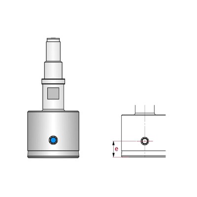 Produktbild von Mahr - 844 DR-FD Messdorn >9-12 mm abw.Stirnabstandsmaß, M6x0,75