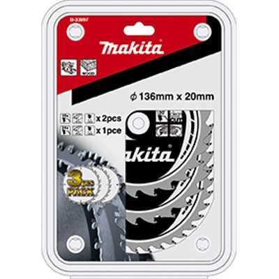 Produktbild von Makita® - Sägeblatt-Set 136 x 20 x 16Z+24Z B-33897