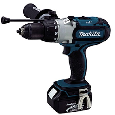 Produktbild von Makita® - Akku-Schlagbohrschrauber DHP451RTJ, 2x 5,0 Ah