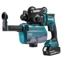 Produktbild von Makita® - Akku-Kombihammer SDS-plus 18V DHR182RTWJ 2x 5,0Ah MAKPAC