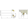 Produktbild von Teknik Makina - Klemmhalter 93° für Wendeplatten TN-- 1604 D332TM