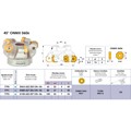Produktbild von Teknik Makina - Planmesserkopf 45° 80mm Durchmesser 6 Schneiden für Wendeplatte