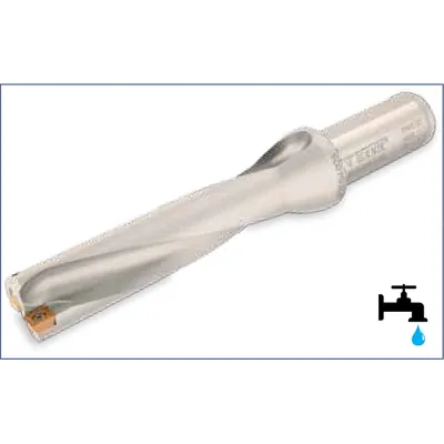 Produktbild von Teknik Makina - Vollbohrer mit Innenkühlung 31mm Durchmesser für Wendeplatten S